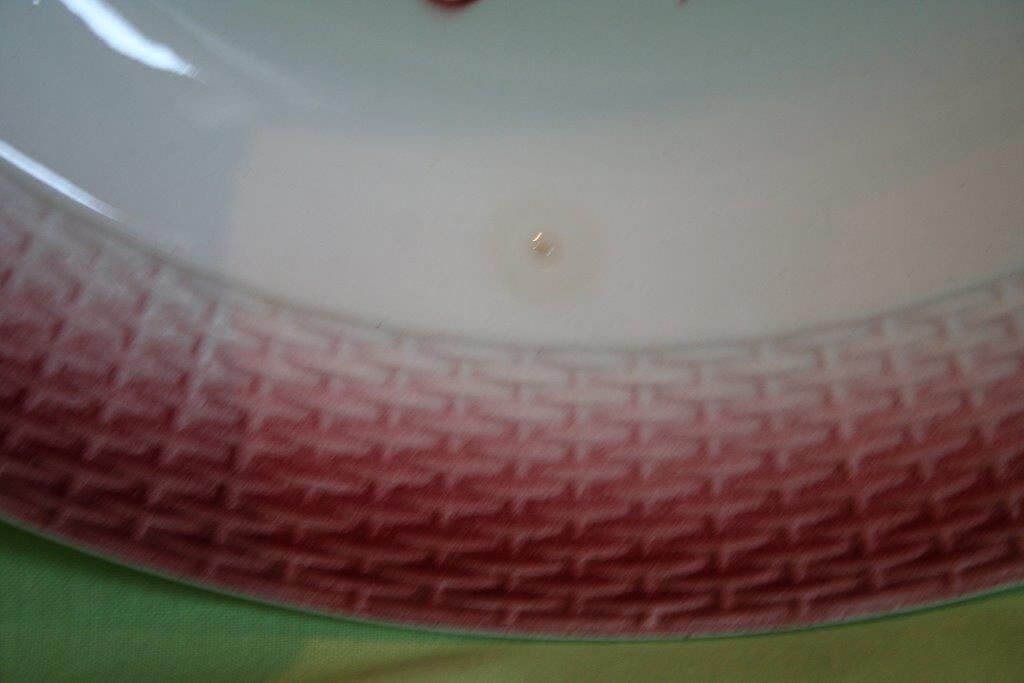 K & G Luneville hollow round serving dish