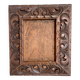 Antique handcarved frame Cedarwood 21.5 cm x 19 cm
