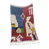 Tapis Berbère Artisanal laine 100% mouton