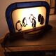 Art Deco glass lamp