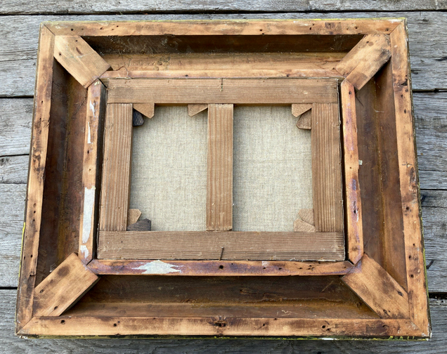 Tableau - Marine - XIXeme cadre doré