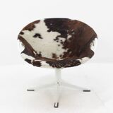 Circle s Lusch Erzeugnis 1960 calfskin leather chair