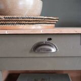 Parisian green museum buffet