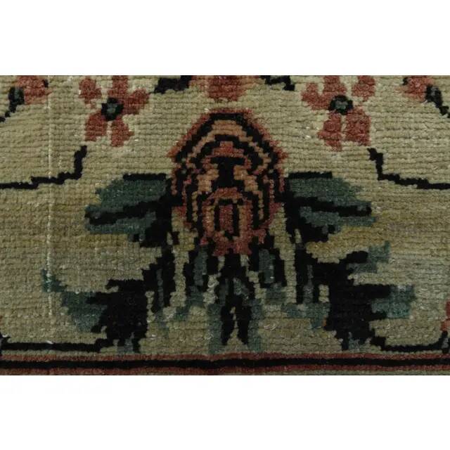 1970s Vintage Turkish Handmade Wool & Cotton Red Area Rug 239x363