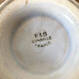 Bol ancien Luneville France K&G