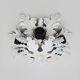 Banci Firenze wall or ceiling light with 6 lights, Italy, 1950s