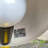 Vintage yellow Aluminor lamp