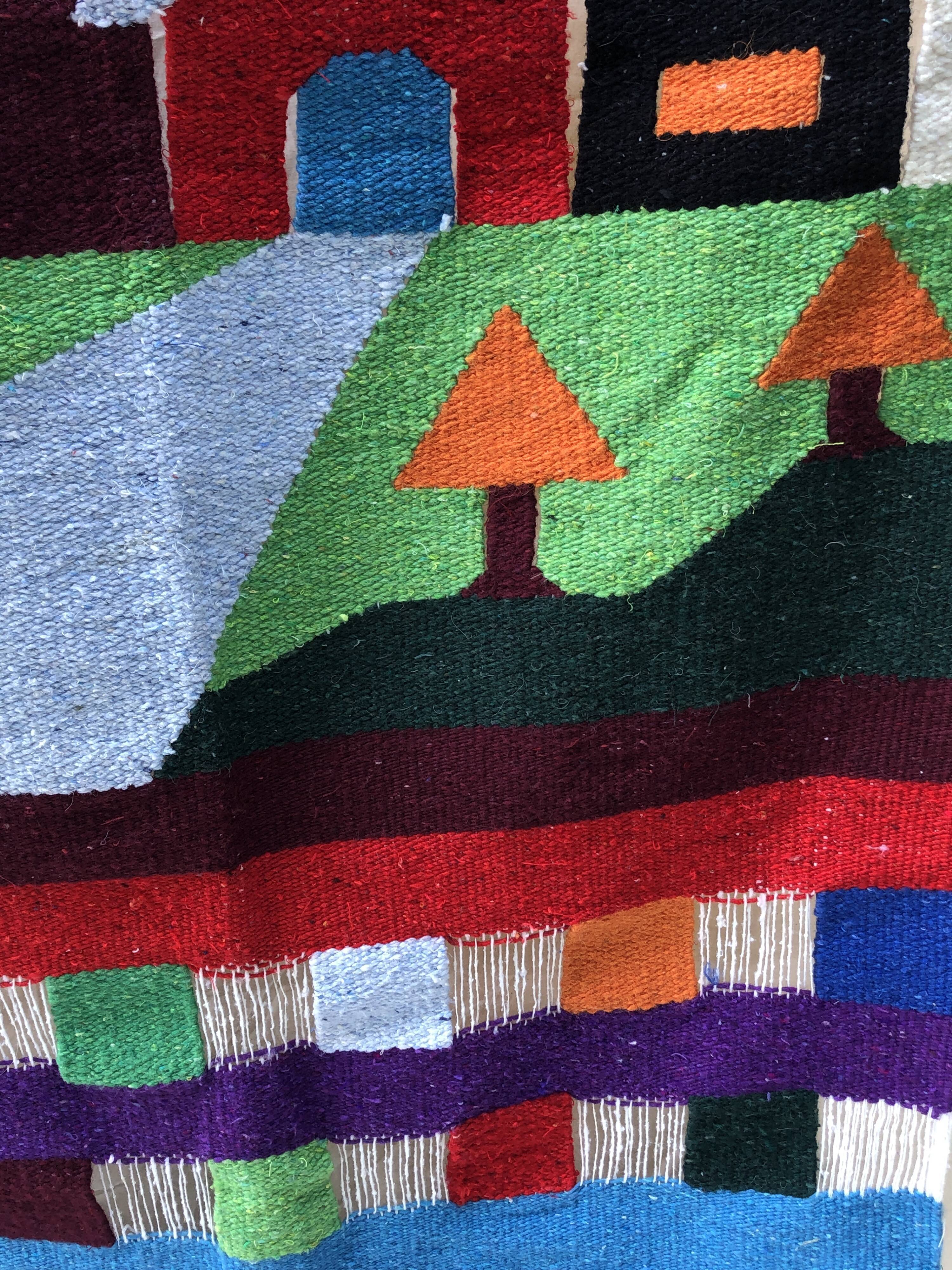 South American colored hanging 130x72.5