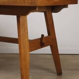 Table de repas de René Gabriel en chêne, 1950