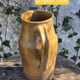 Vintage stoneware pitcher