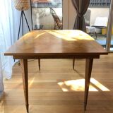 Table vintage pieds compas années 1950