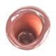 Large burgundy glass vase Vidrios San Miguel, Spain 1990s.