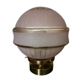 Lampe boule art deco