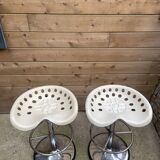 Pair of bar stools design Fermigier, edited by Mirima