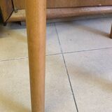 Italian chair from the 80s, in wood and metal