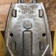 Old pair of speedy metal roller skates grey + straps & vintage brake