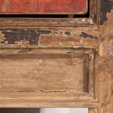 Ancien buffet rouge à deux portes (vers 1900) #50