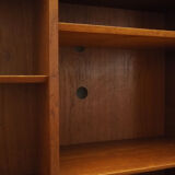 Teak bookcase, Danish design, 1970s, manufactured by Hundevad