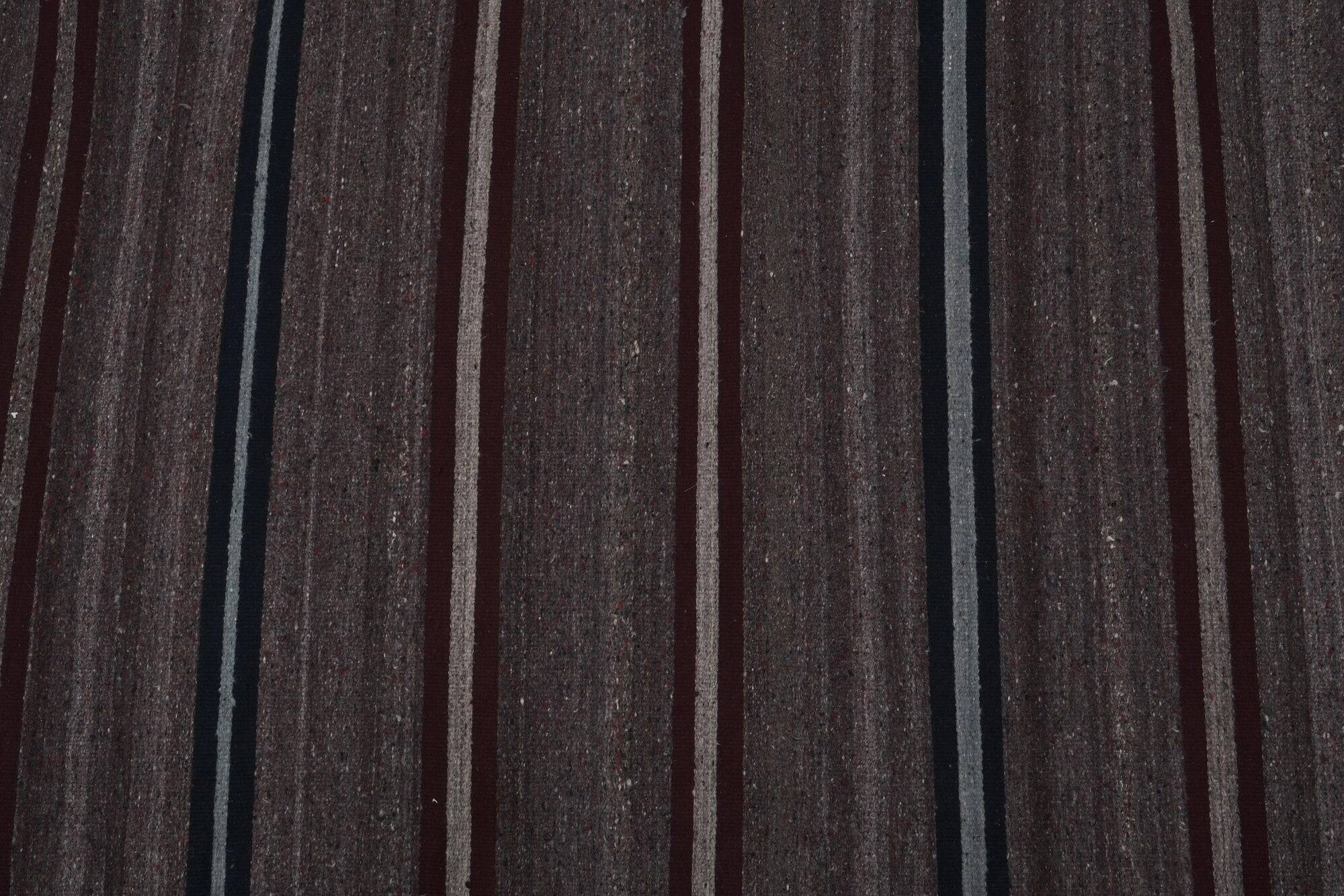 Vintage Turkish kilim handwoven 286x293 cm