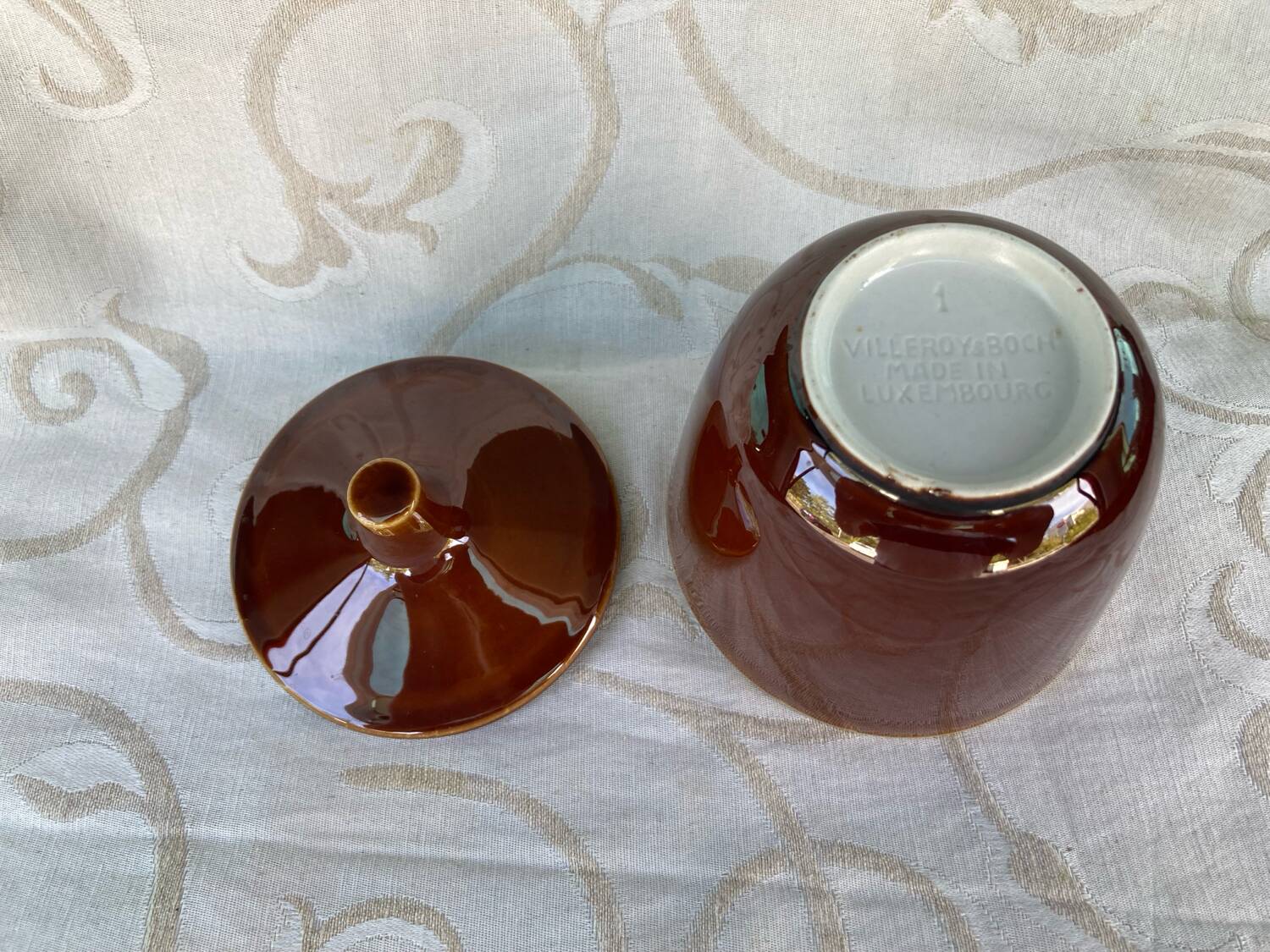 Sugar bowl Bistrot Villeroy and Boch Made in Luxembourg