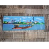 Canvas "Along the Chao Phraya"