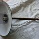 Vintage outdoor swan neck lamp from the 1920s/1930s.