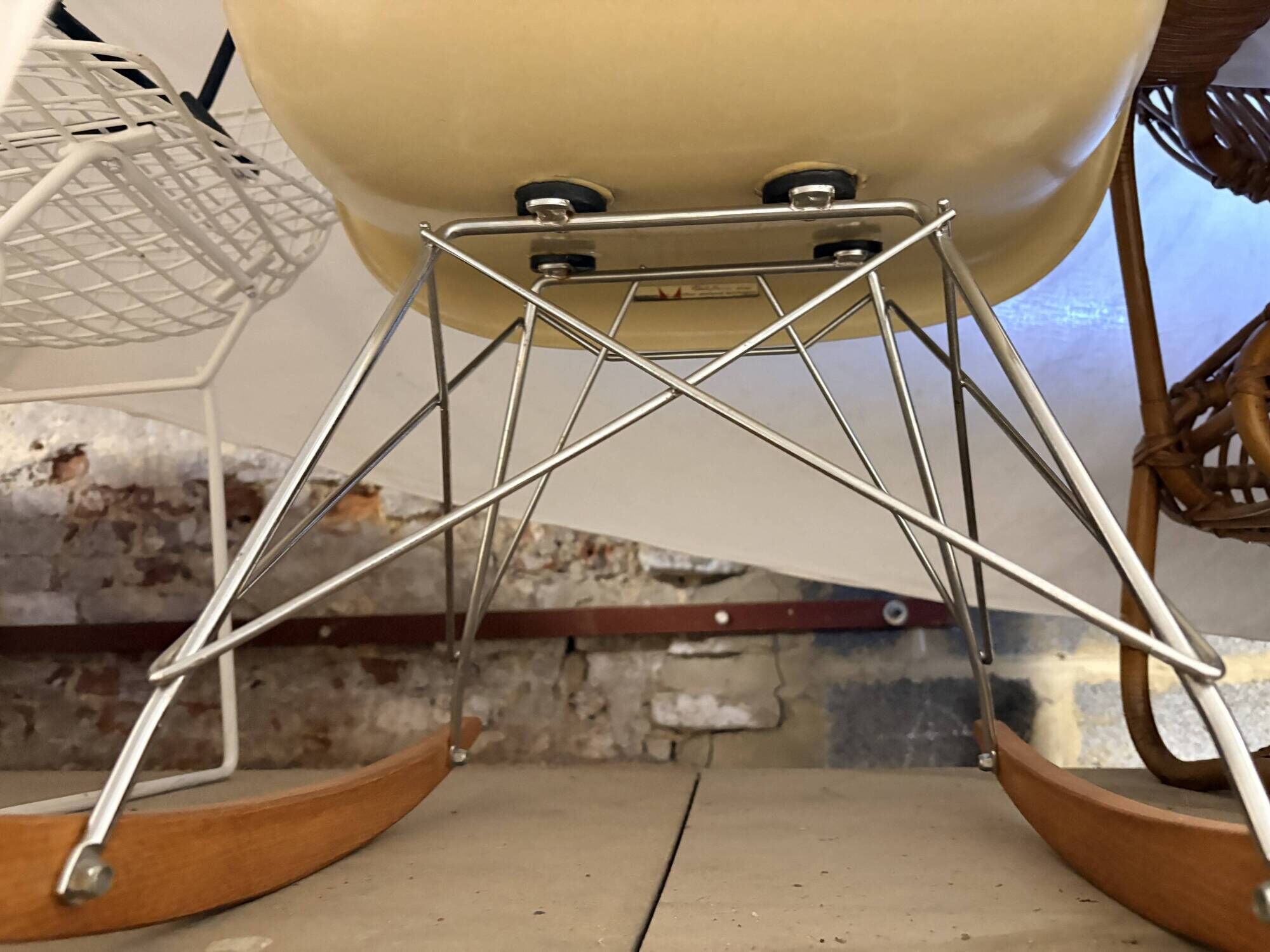 RAR rocking chair by Charles & Ray Eames for Herman Miller, 1950s.