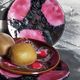 Three ceramic dessert plates from Vallauris 50s