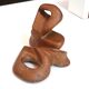 Abstract wooden sculpture, 60s