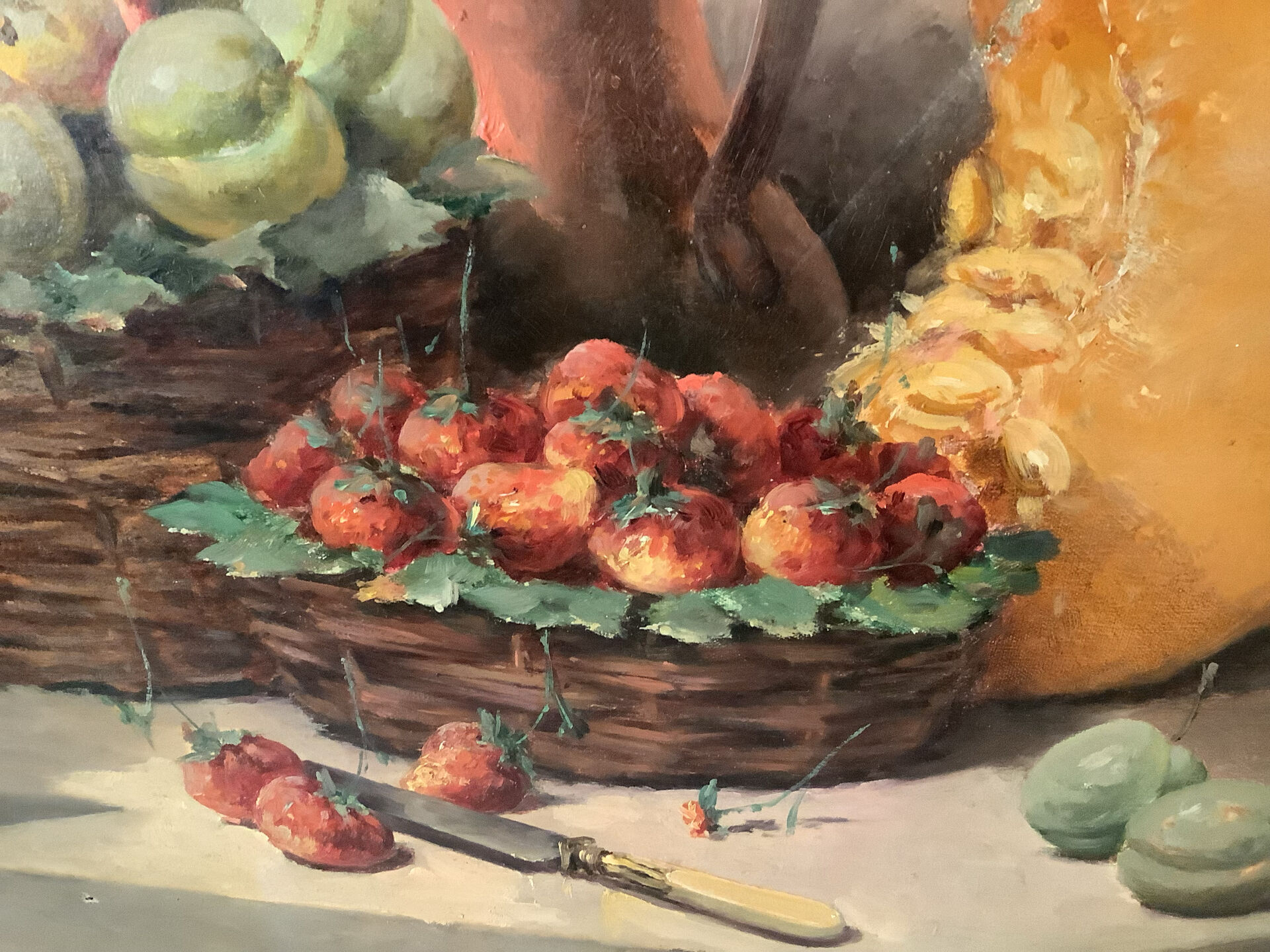 Peinture Nature morte signée LEROY