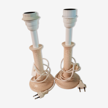 Ceramic lamp feet