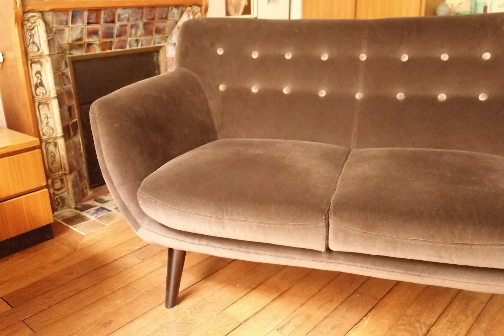 Sofa + 2 Sentou armchairs