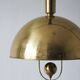German Ceiling Lamp in Brass by Florian Schulz, 1970s