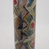 Large signed ceramic vase