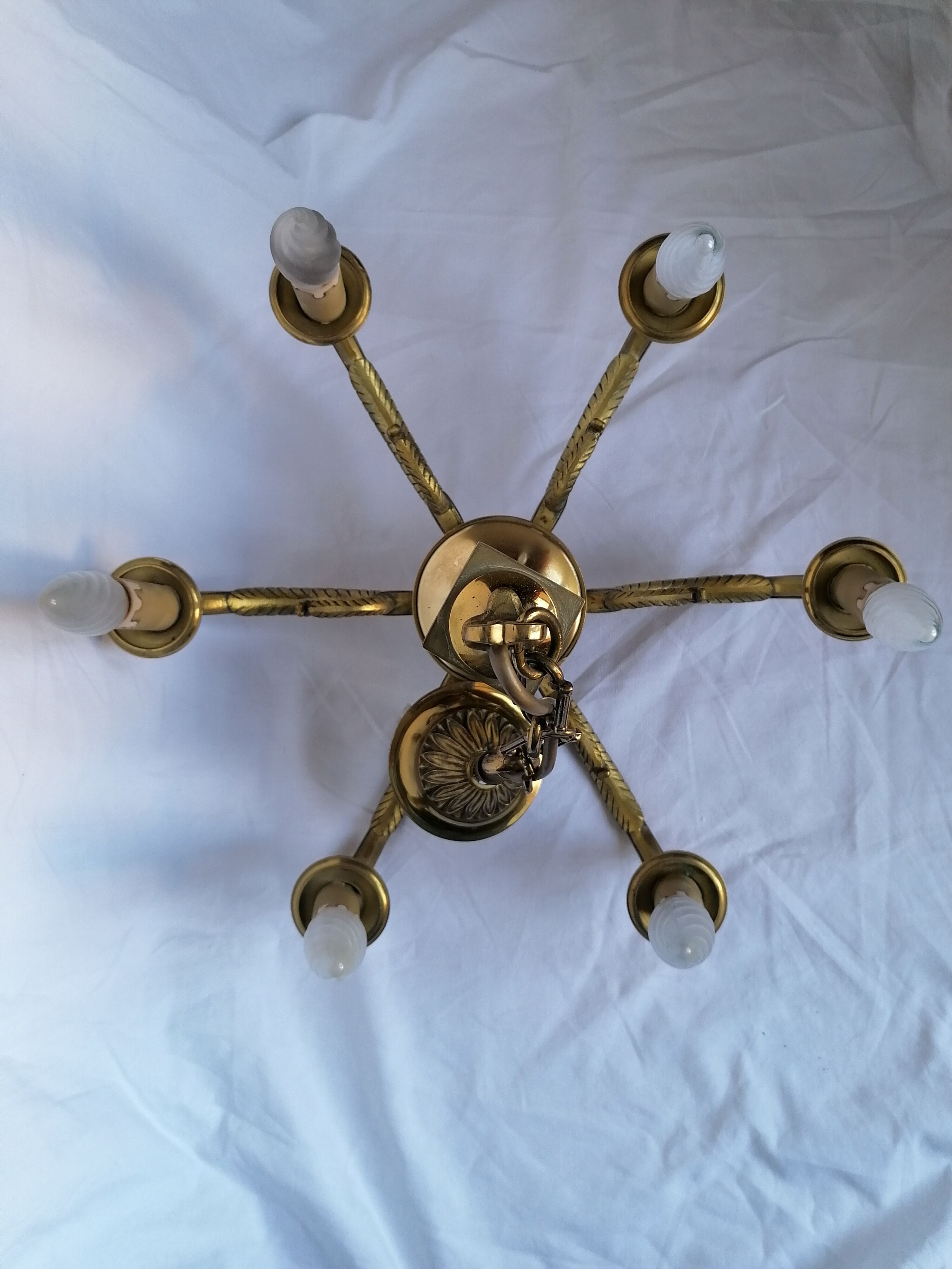 Bronze chandelier