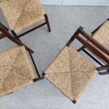 6 chaises italiennes - Italie 1960s