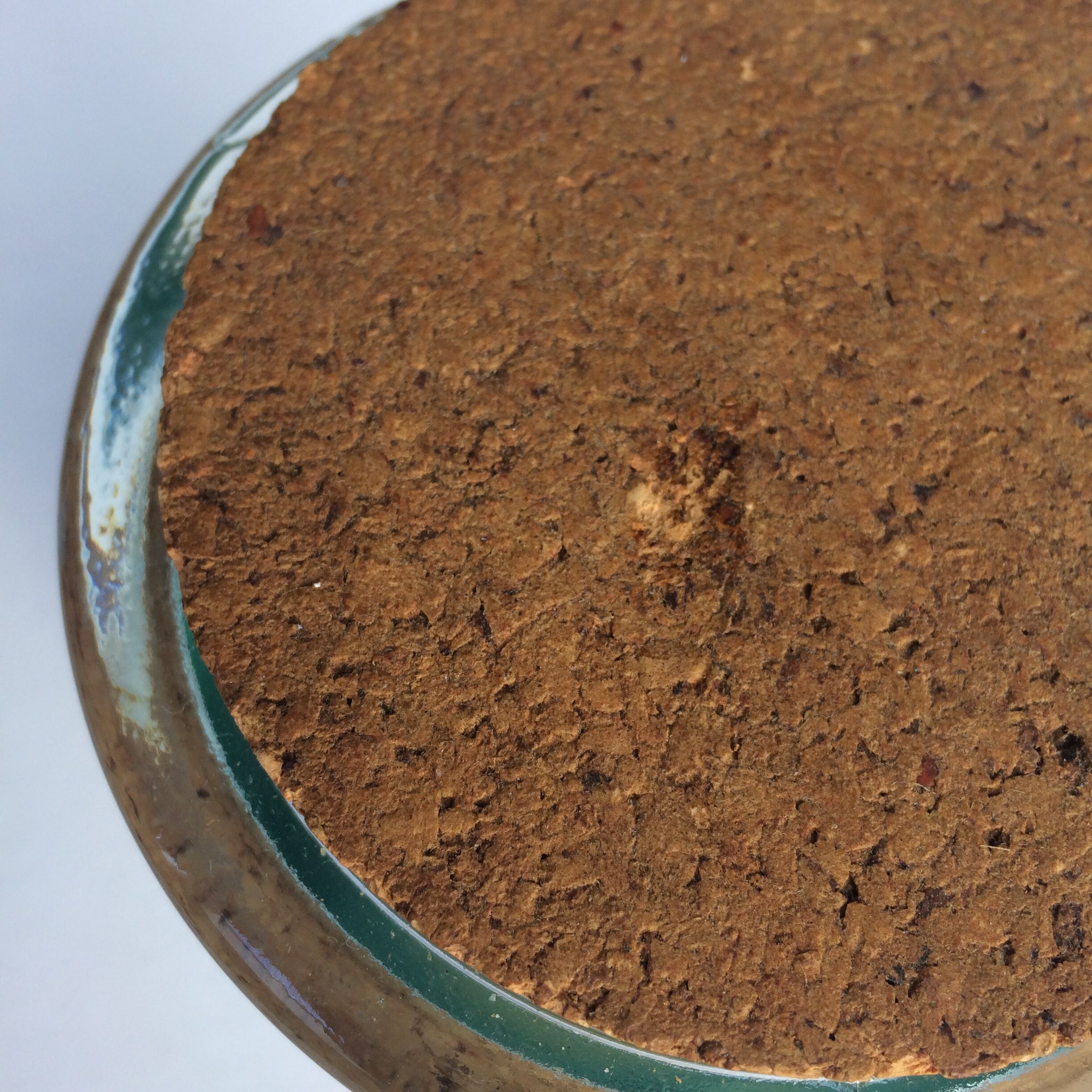 vintage pierrot glass jar