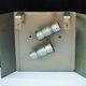 Lot of 3 J. T. Kalmar Sconces Light Wall Mounted Brutalist Mid Century  - 2 pieces are 25cm X 12 cm