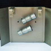 Lot of 3 J. T. Kalmar Sconces Light Wall Mounted Brutalist Mid Century  - 2 pieces are 25cm X 12 cm