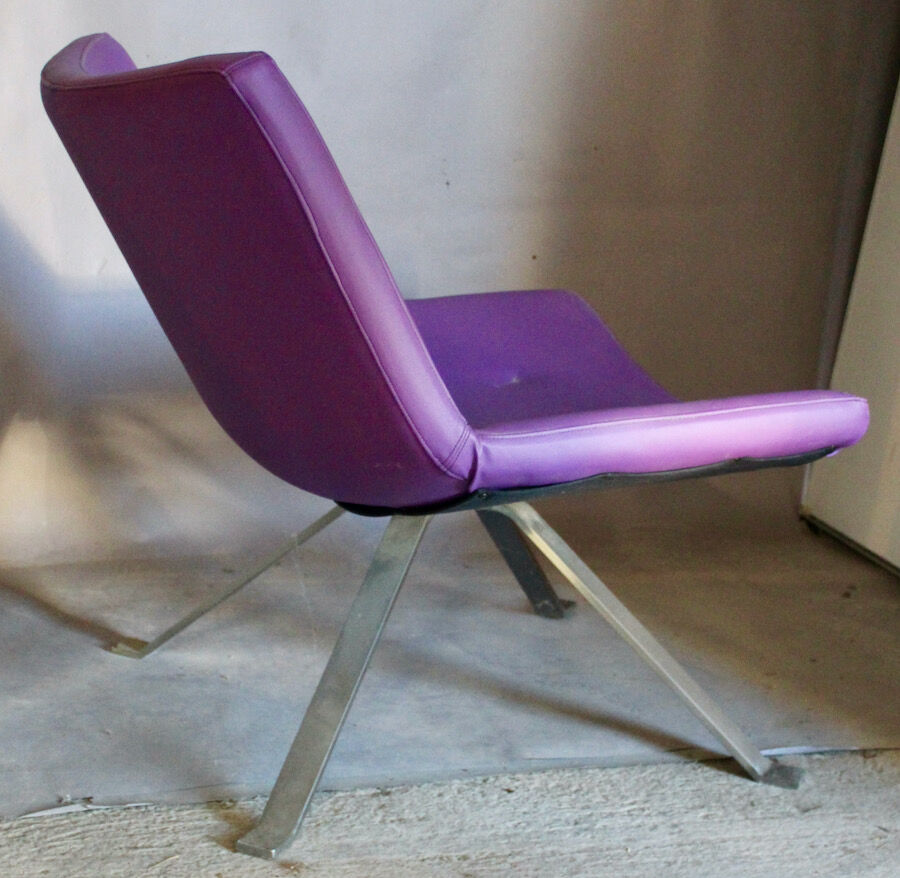 Fauteuil Design Kesterport violet