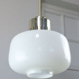 Mid-century opaline pendant lamp