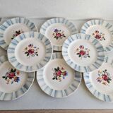 Sarreguemines dessert service, Claude model