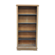Bibliothèque en chêne et métal