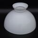 French Vintage White Opaque Glass Lantern Style Replacement Shade 0185
