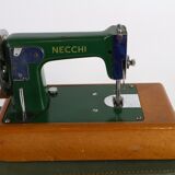 Vintage travel sewing machine Necchi