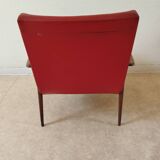 Fauteuil scandinave vintage années 70