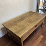 Wooden coffee table