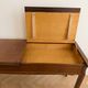 Vintage 1950s wooden dressing table console.