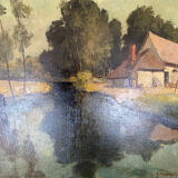 Landscape signed Gerard Moortgat