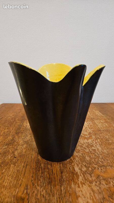 Luxury vase - signed Elchinger 1950